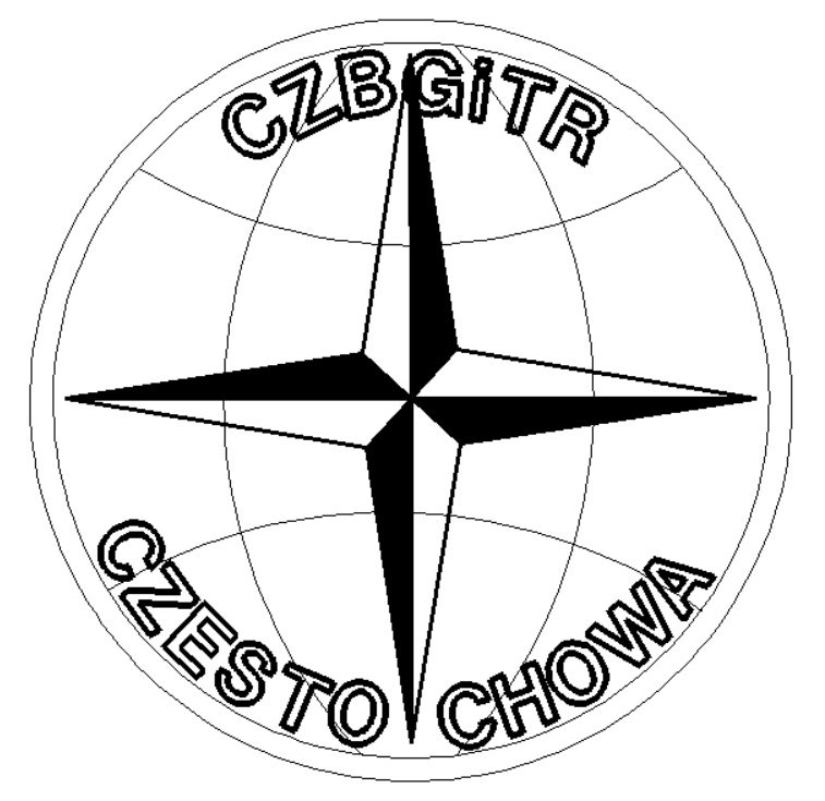 Logo Częstochowskiego Biura Geodezji i Terenów Rolnych